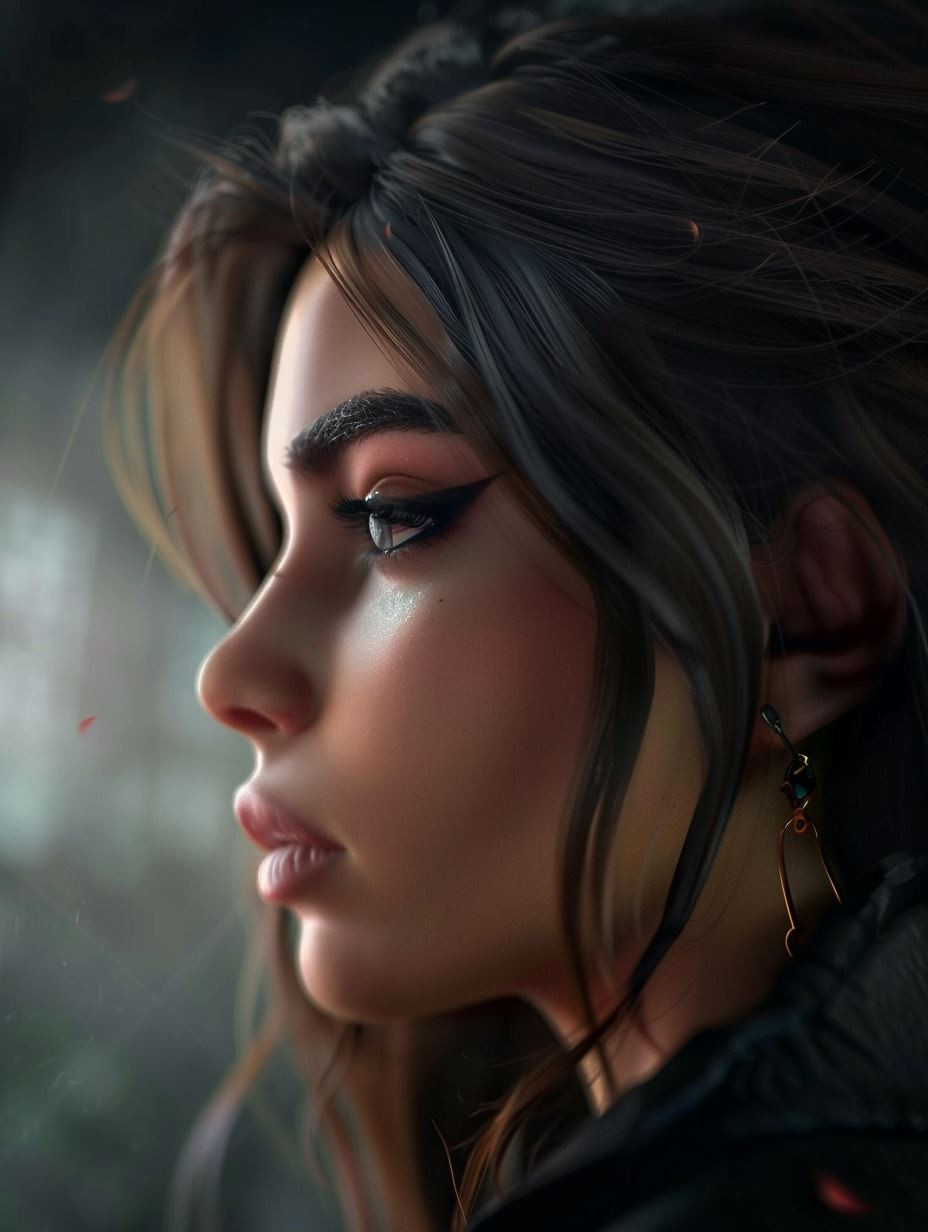 Ethereal Glow Cinematic Portrait - Image 3