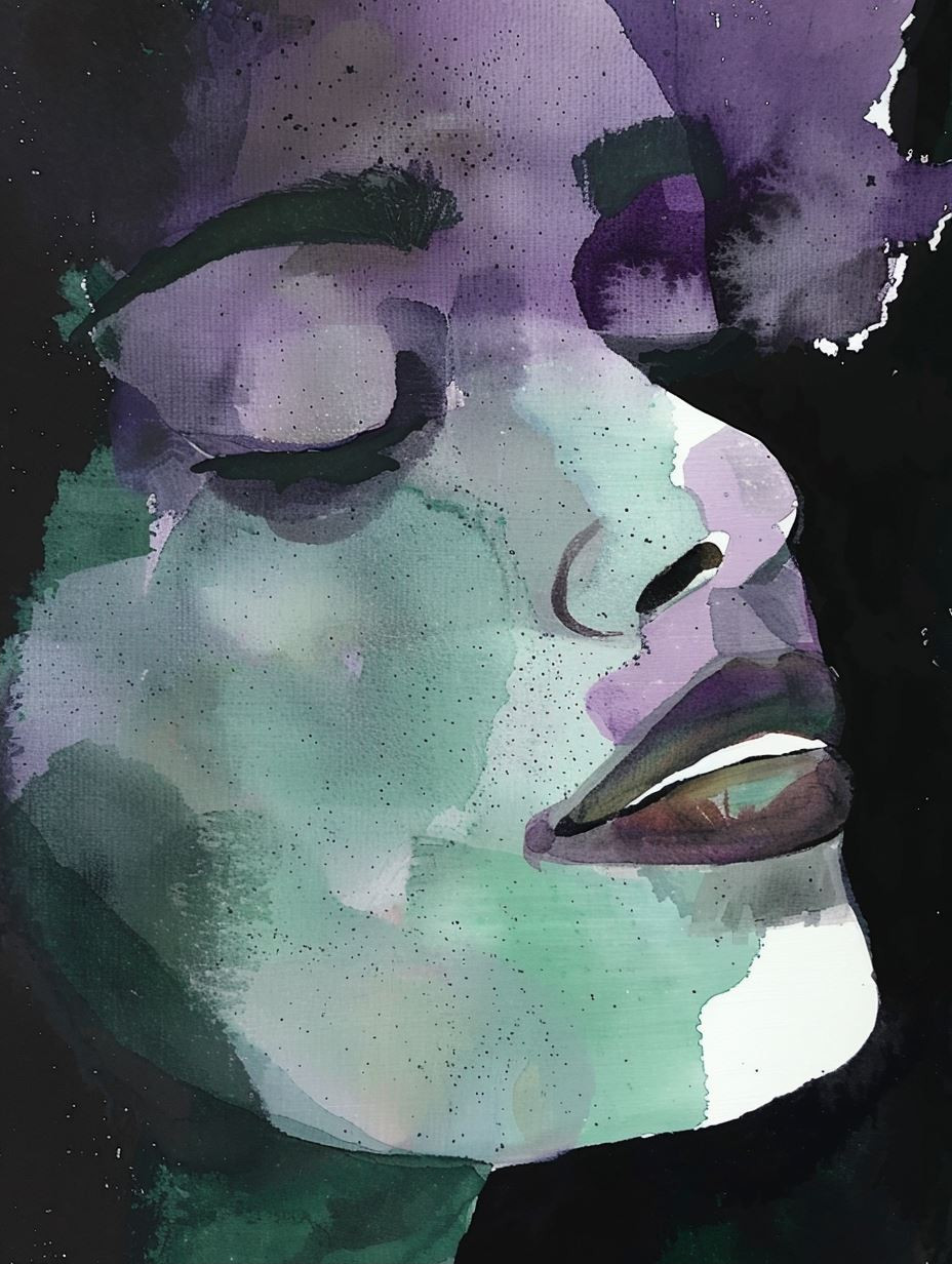 Ethereal Watercolor Dream Portraits - Image 2