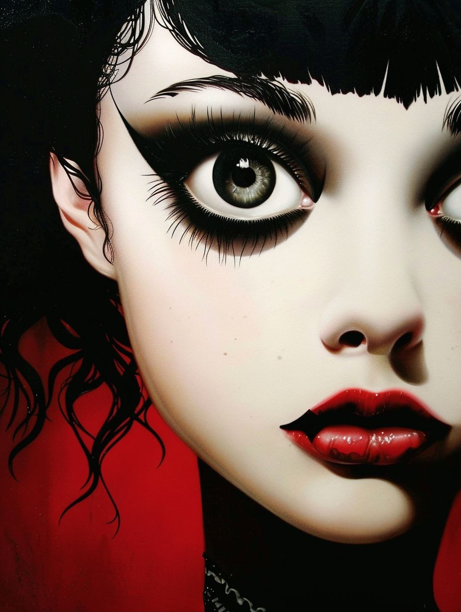 Dark Gothic Surrealist Portraits - Image 1