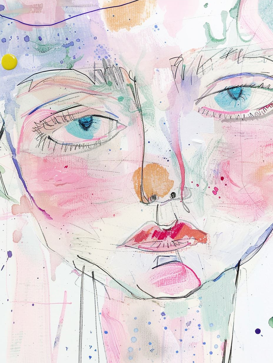 Prismatic Watercolor Dream - Image 4
