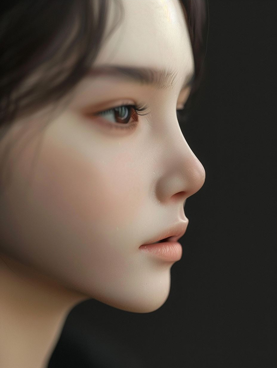 Ethereal Beauty: Digital Portrait Studies - Image 3