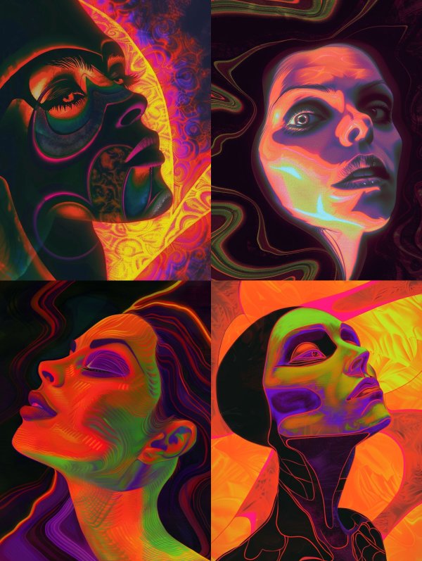 Neon Psychedelic Dream