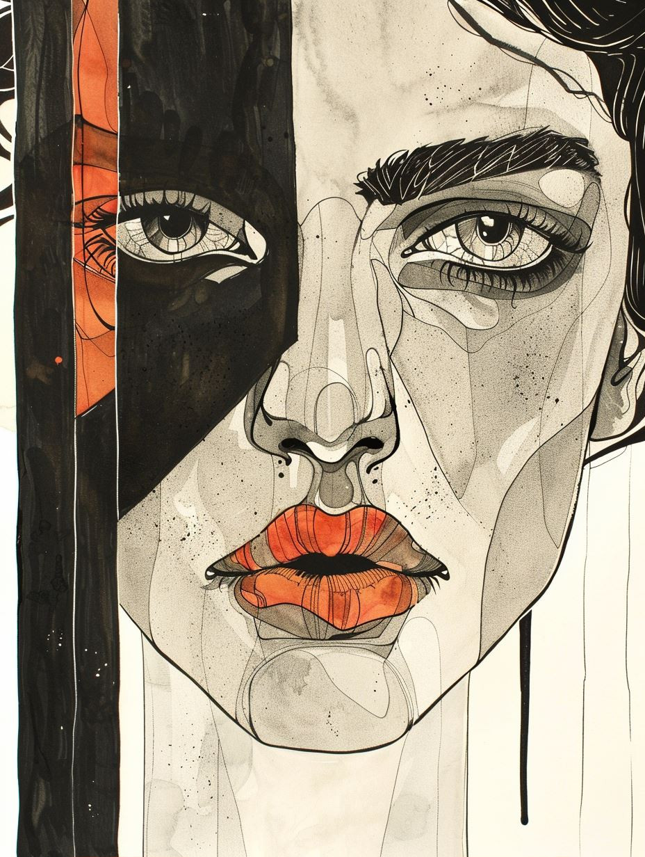 Fragmented Souls: A Study of Four Faces - Image 1