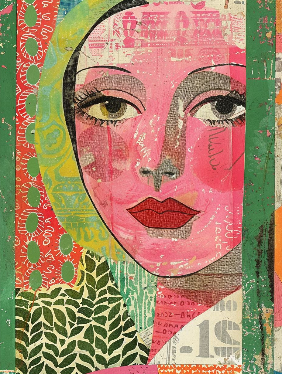 Vibrant Fusion of Art and Beauty - Image 4