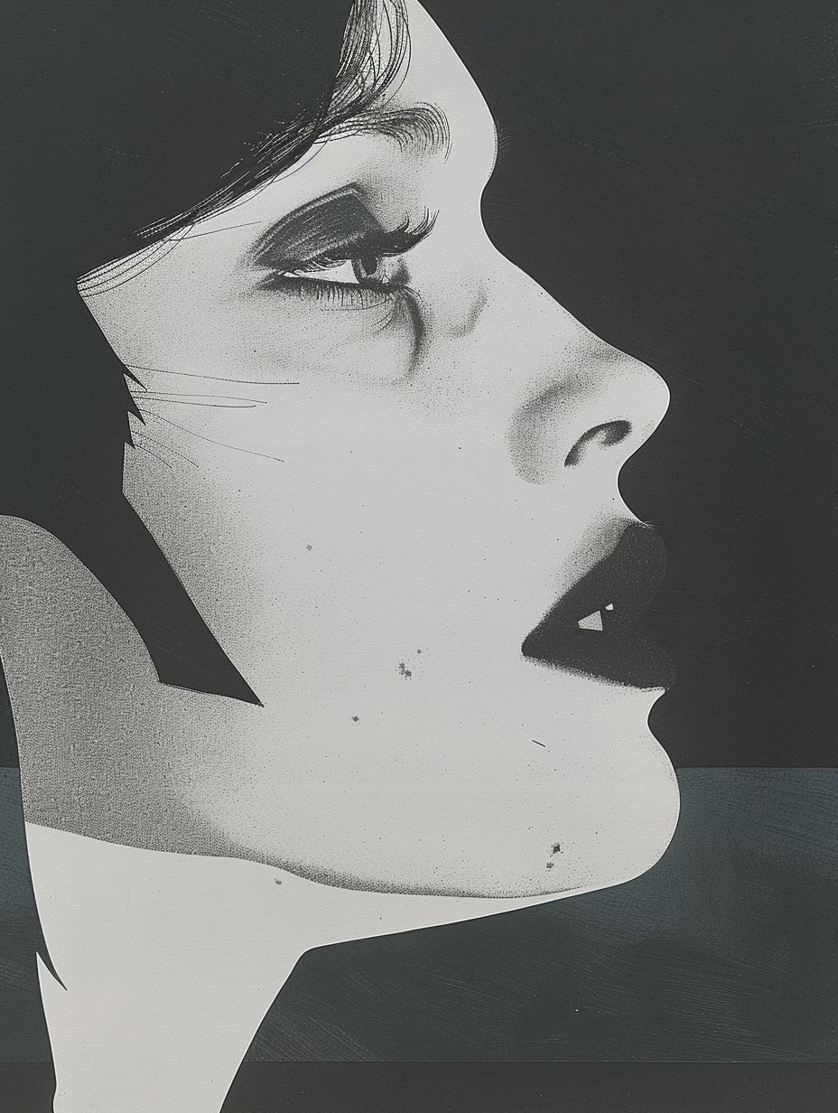Noir Cinematic Portrait Study