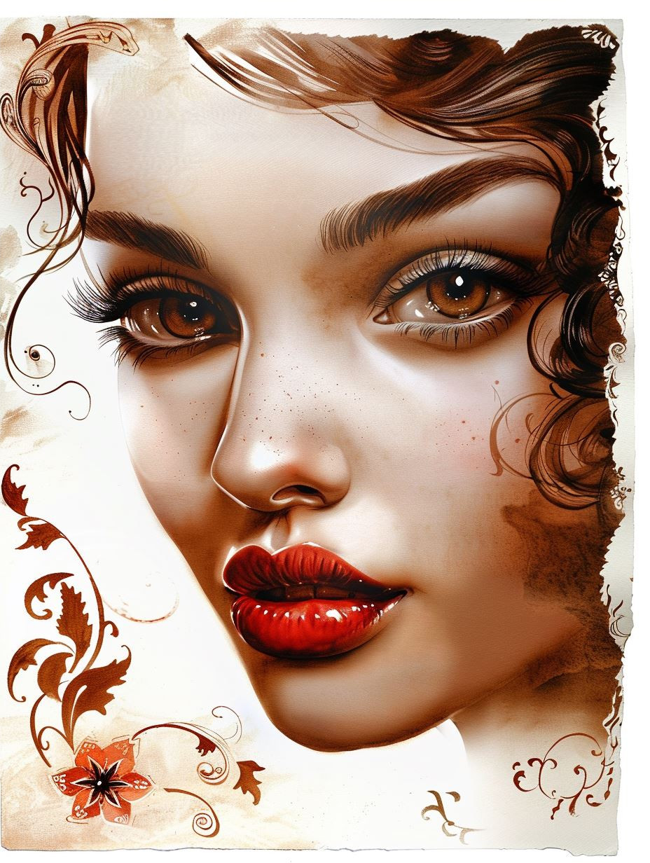 Timeless Elegance in Digital Portraiture - Image 4