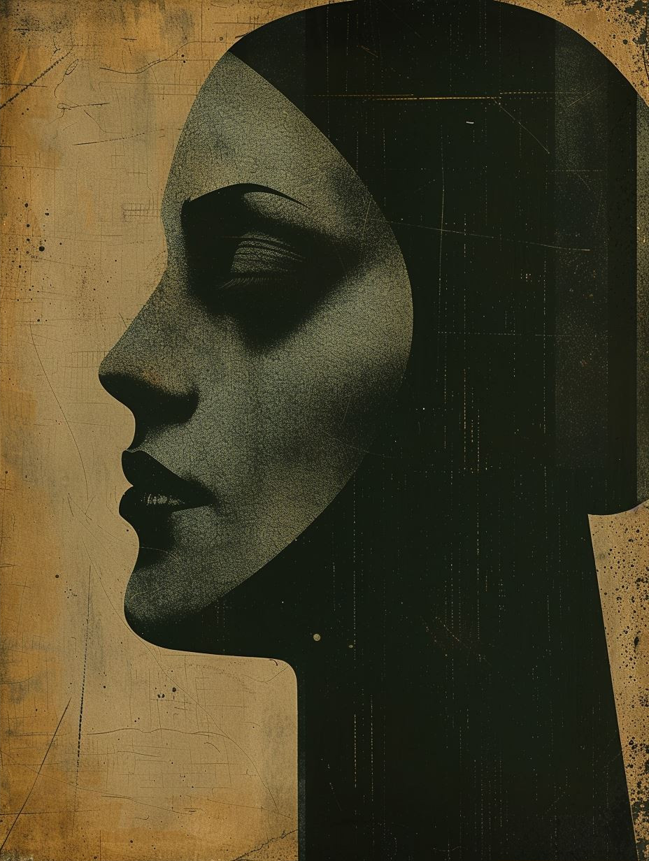 Dark Surrealist Portrait Study - Image 2