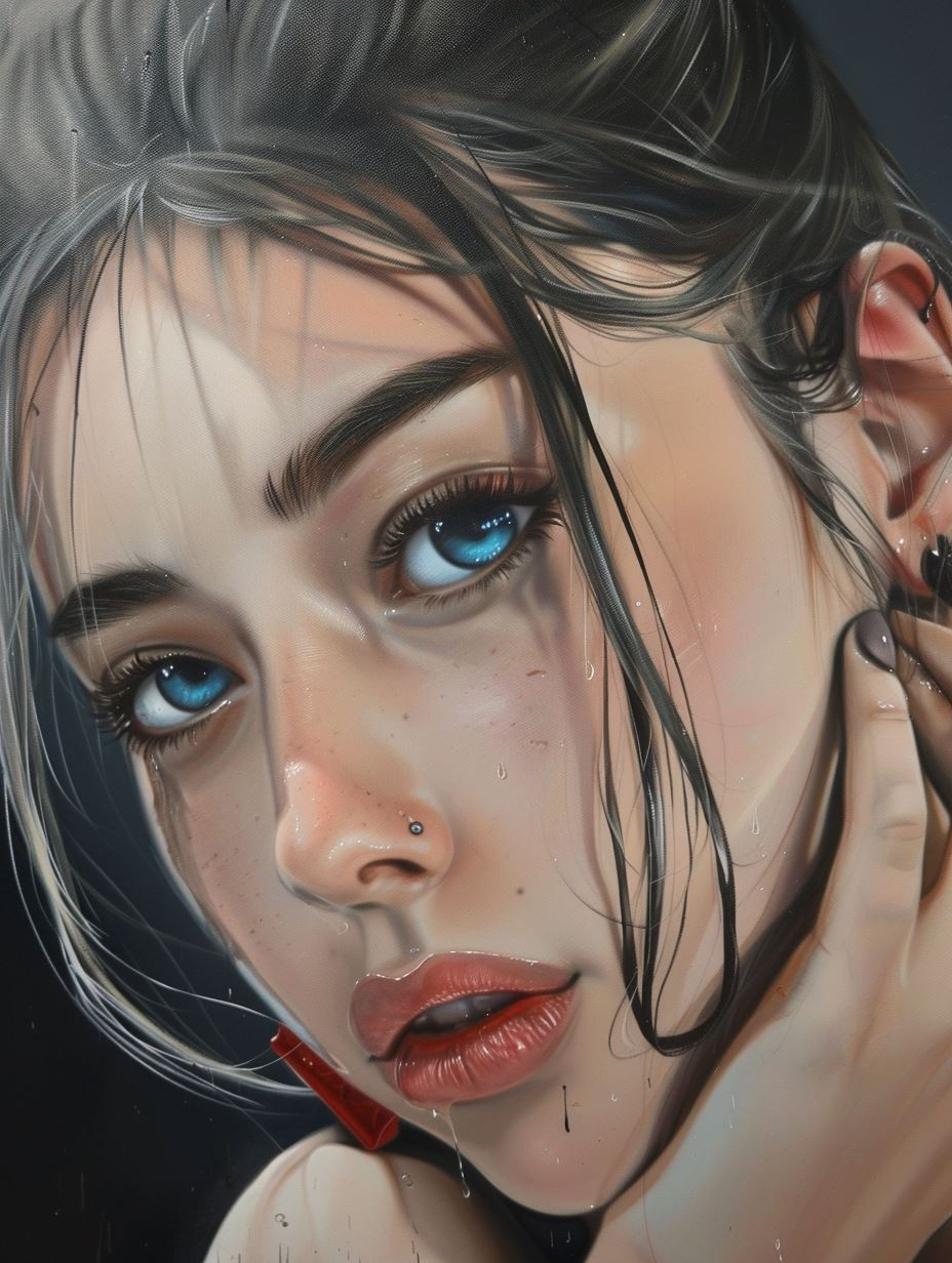 Ethereal Gaze Digital Portraits - Image 4