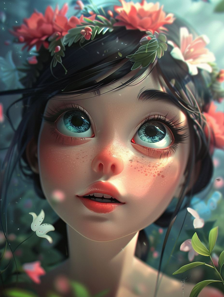Whimsical Portraits of Ethereal Girls - Image 2