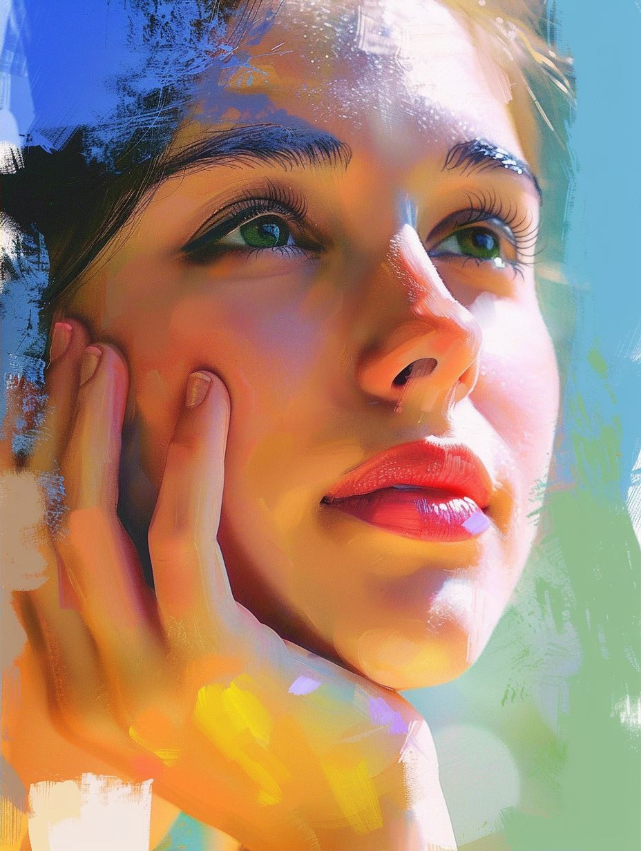 Prismatic Dream Portrait Study - Image 2