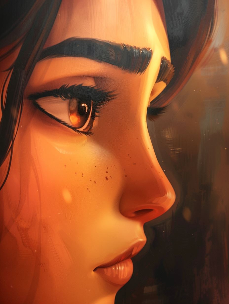 Ethereal Stylized Digital Portraits - Image 1