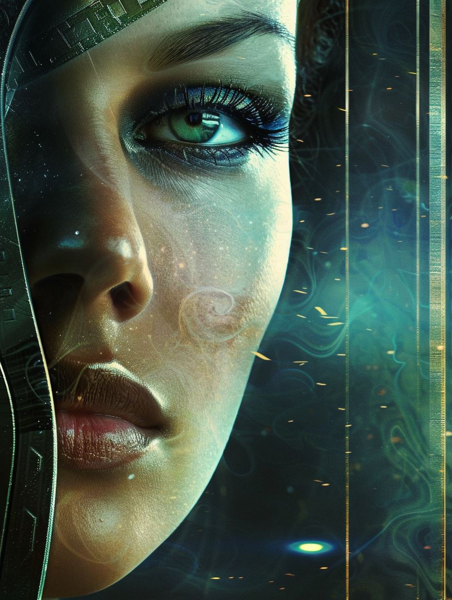 Digital Visions of Futuristic Women - Image 1