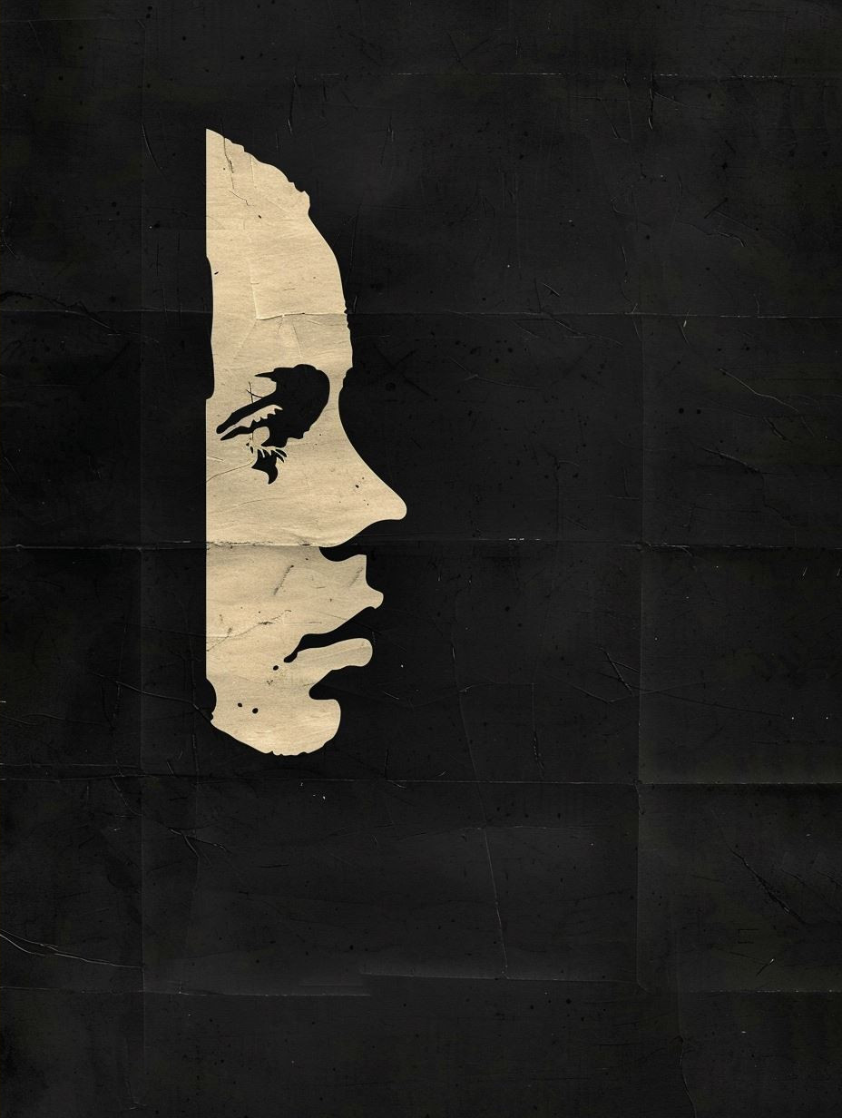 Dark Noir Portrait Fragments - Image 4
