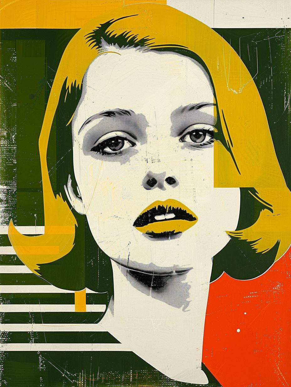 Modern Pop Art Portrait Collage - Image 4