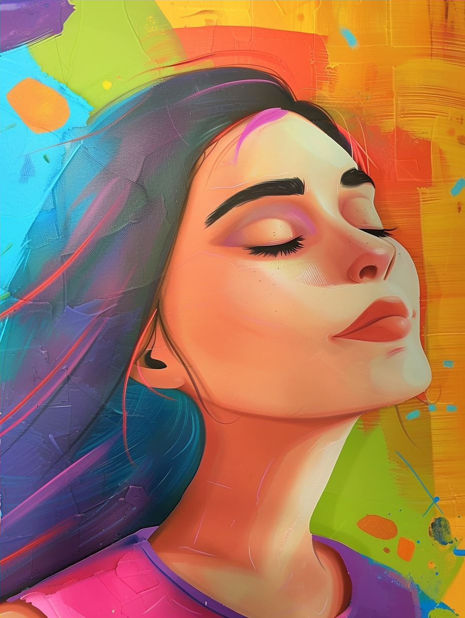 Vibrant Dreamy Portrait Studies - Image 4