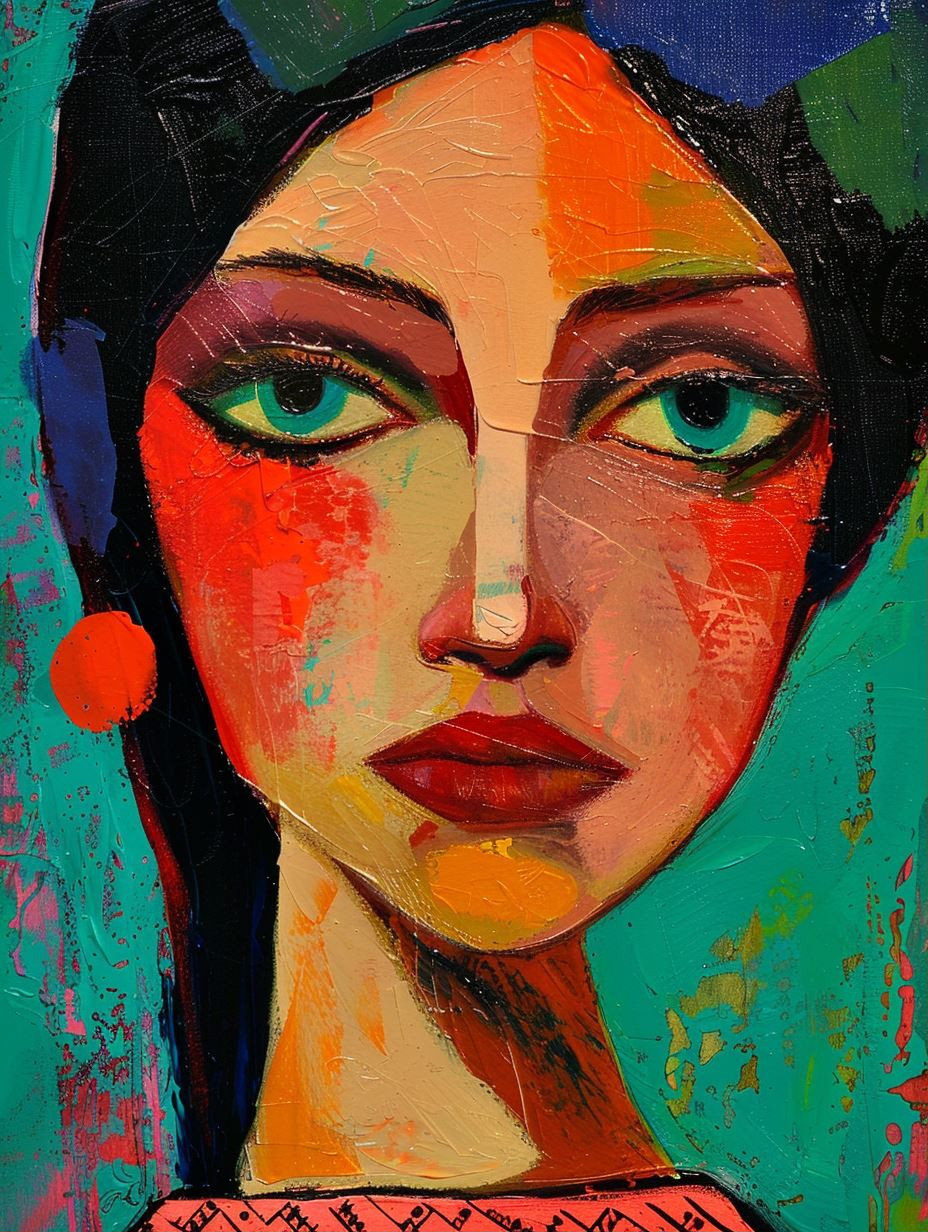 Vibrant Visions of Feminine Spirit - Image 1