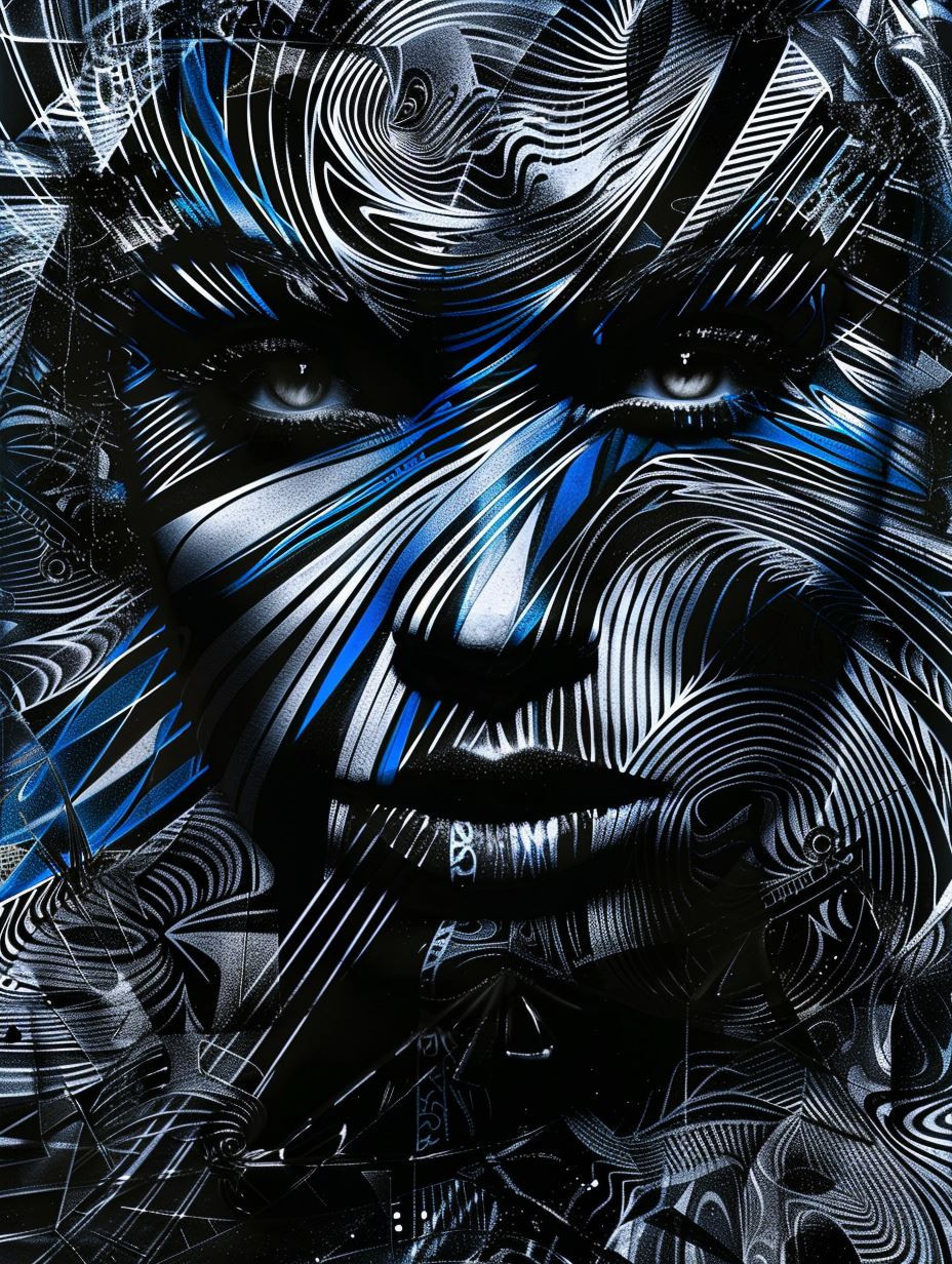 Surreal Liquid Chrome Portraits - Image 1