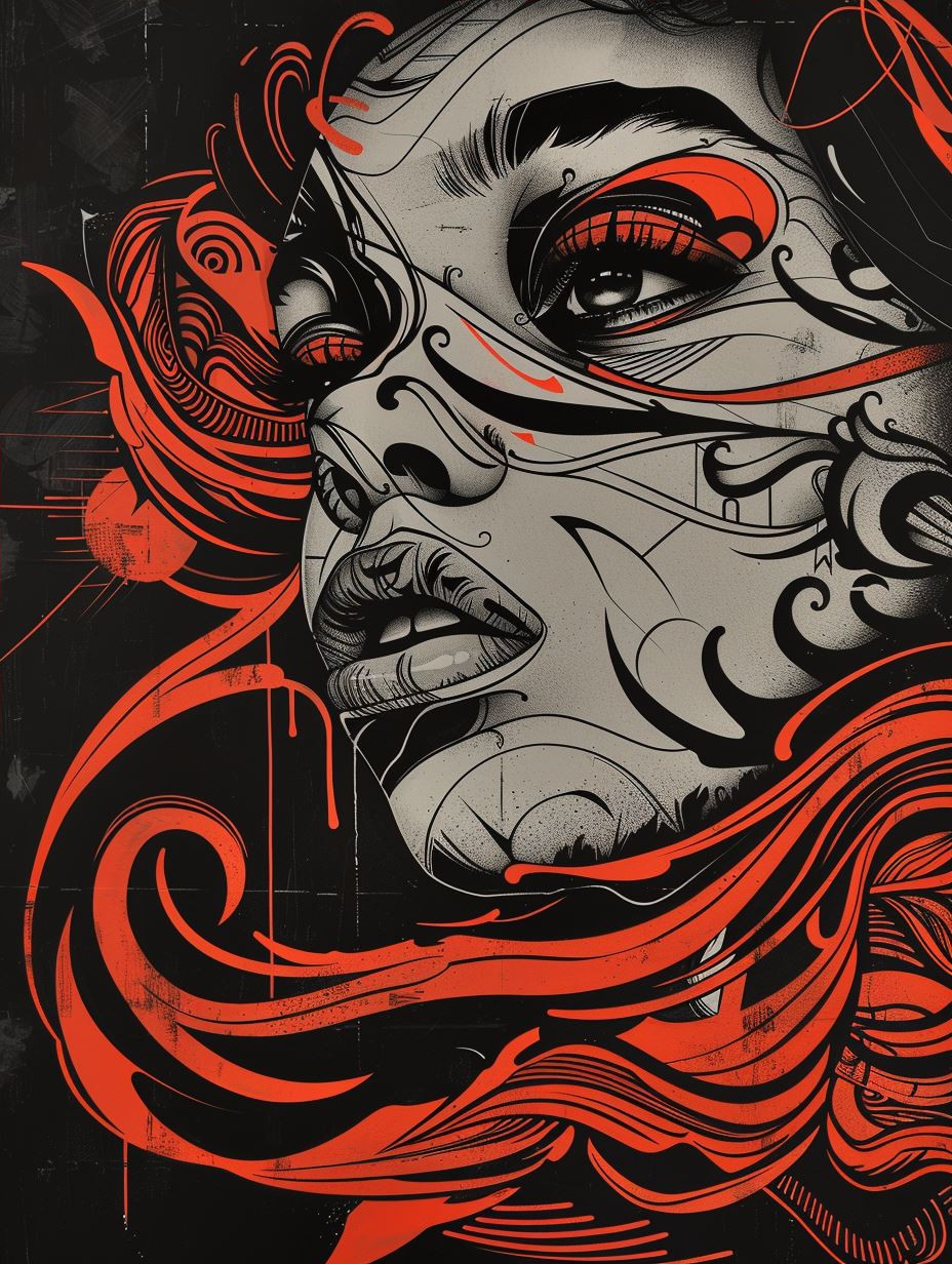 Crimson Shadows Gothic Portraits - Image 4