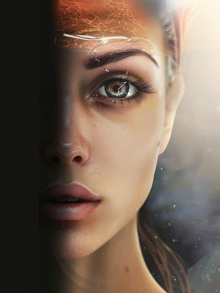 Hyper-Realistic Digital Portraits of Ethereal Beauty - Image 3