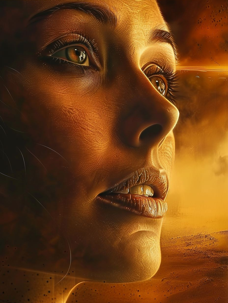 Golden Horizons of a Desert World - Image 3