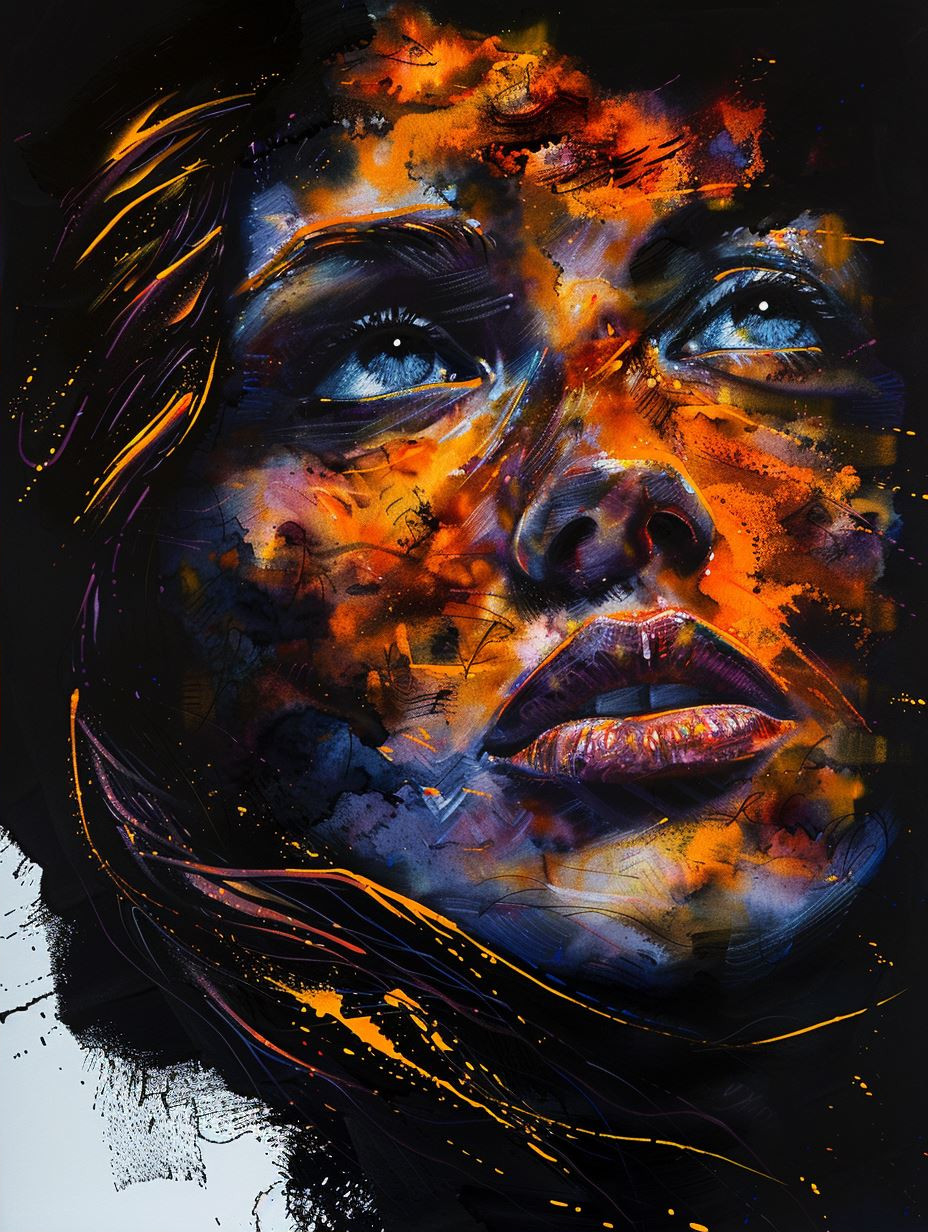 Molten Soul Abstract Portraits - Image 2