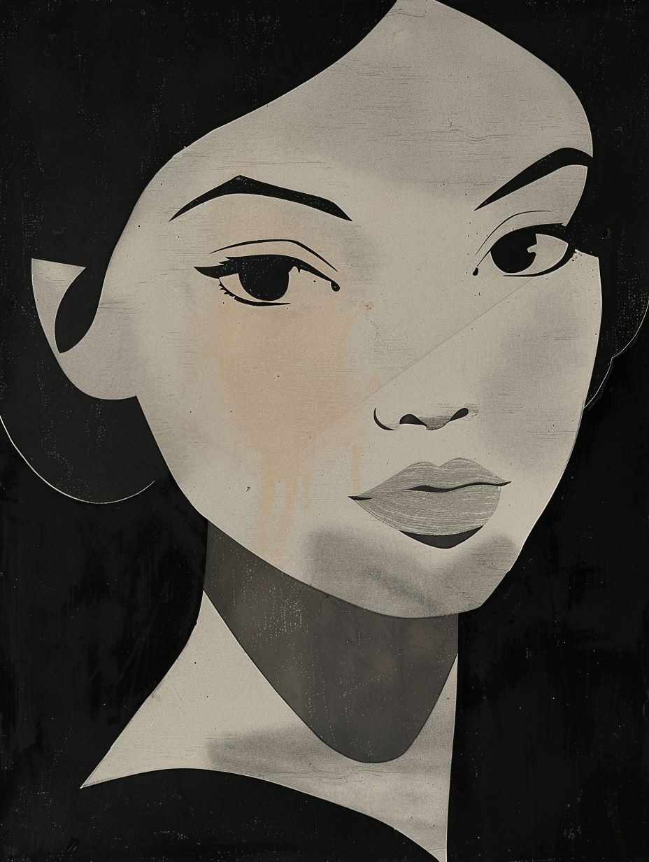 Monochrome Portraits of Ethereal Women - Image 1