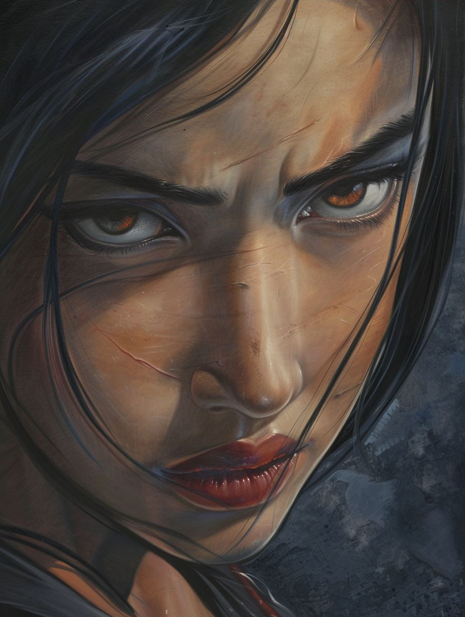 Intense Gaze Digital Portraits - Image 4