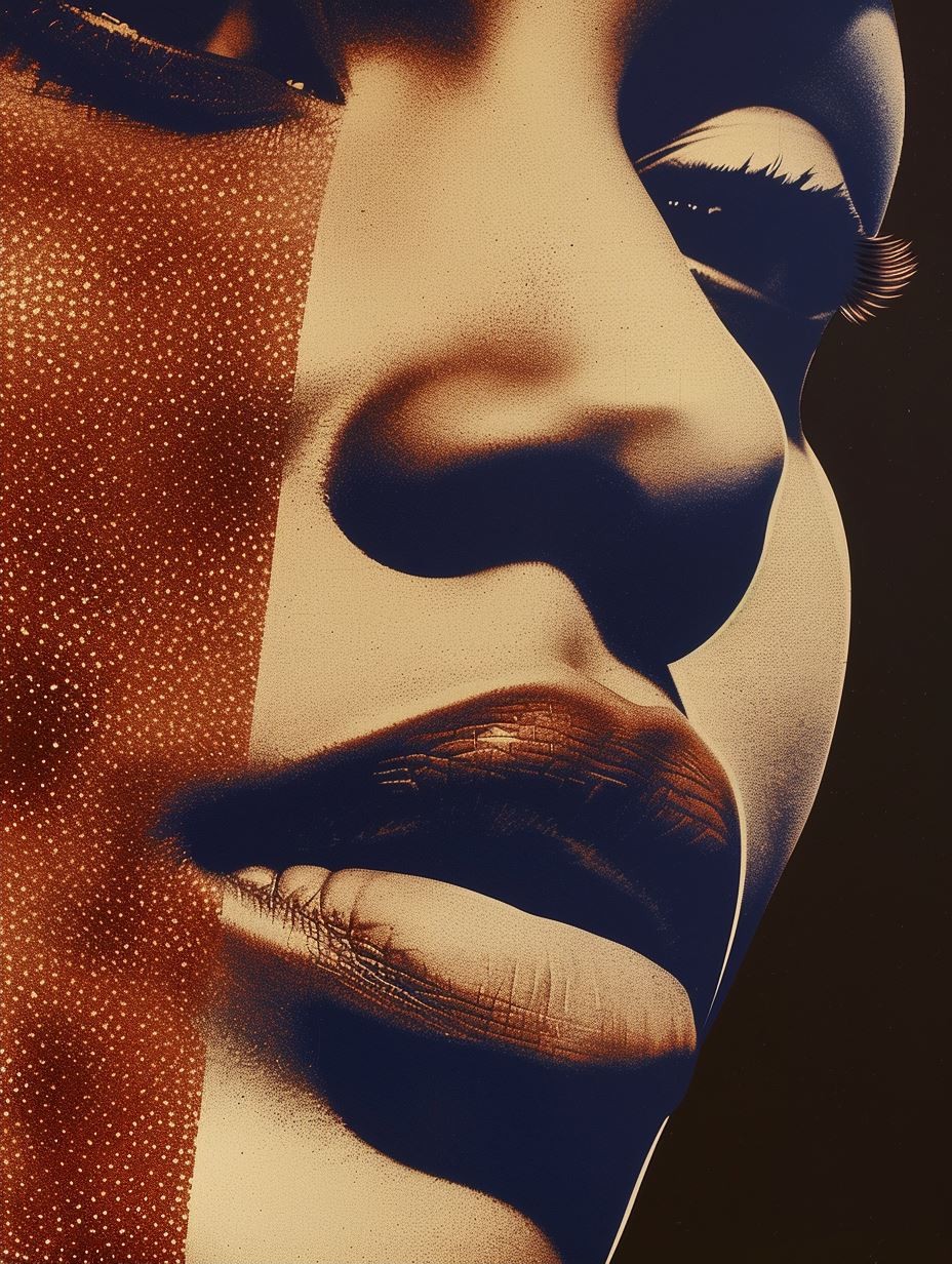 Golden Halftone Radiance - Image 2