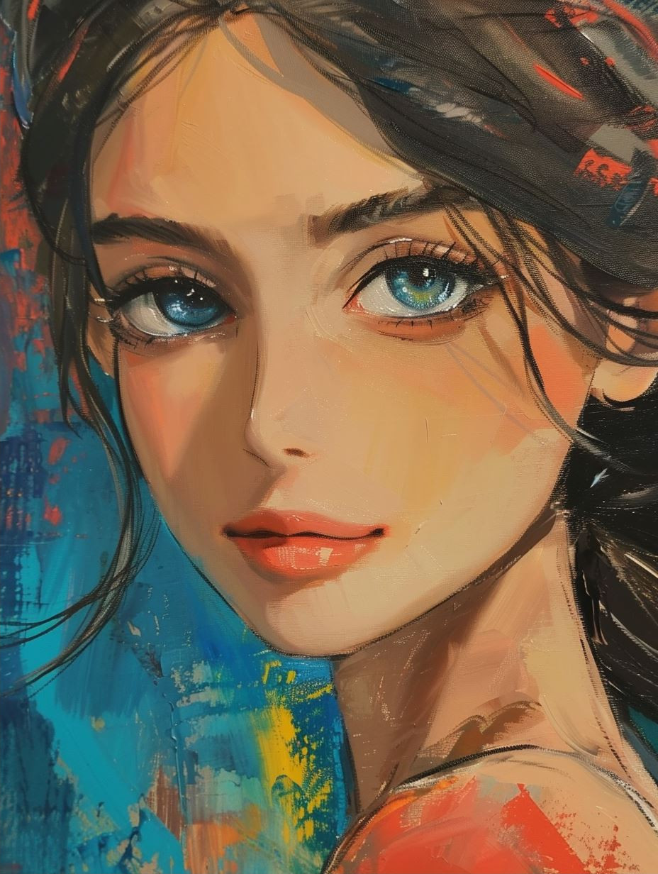 Ethereal Feminine Portrait Studies - Image 2