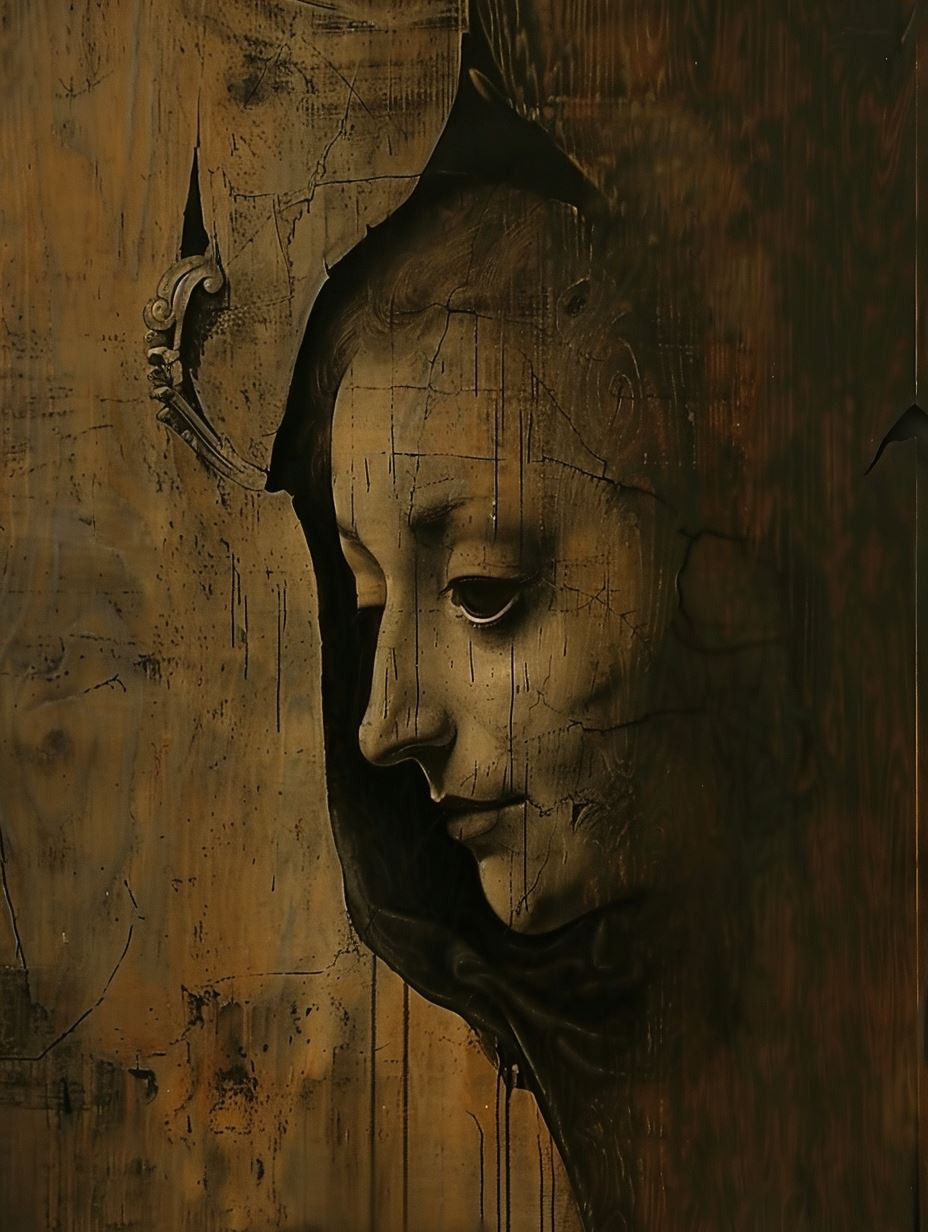 Melancholy Echoes of Aged Parchment - Image 4