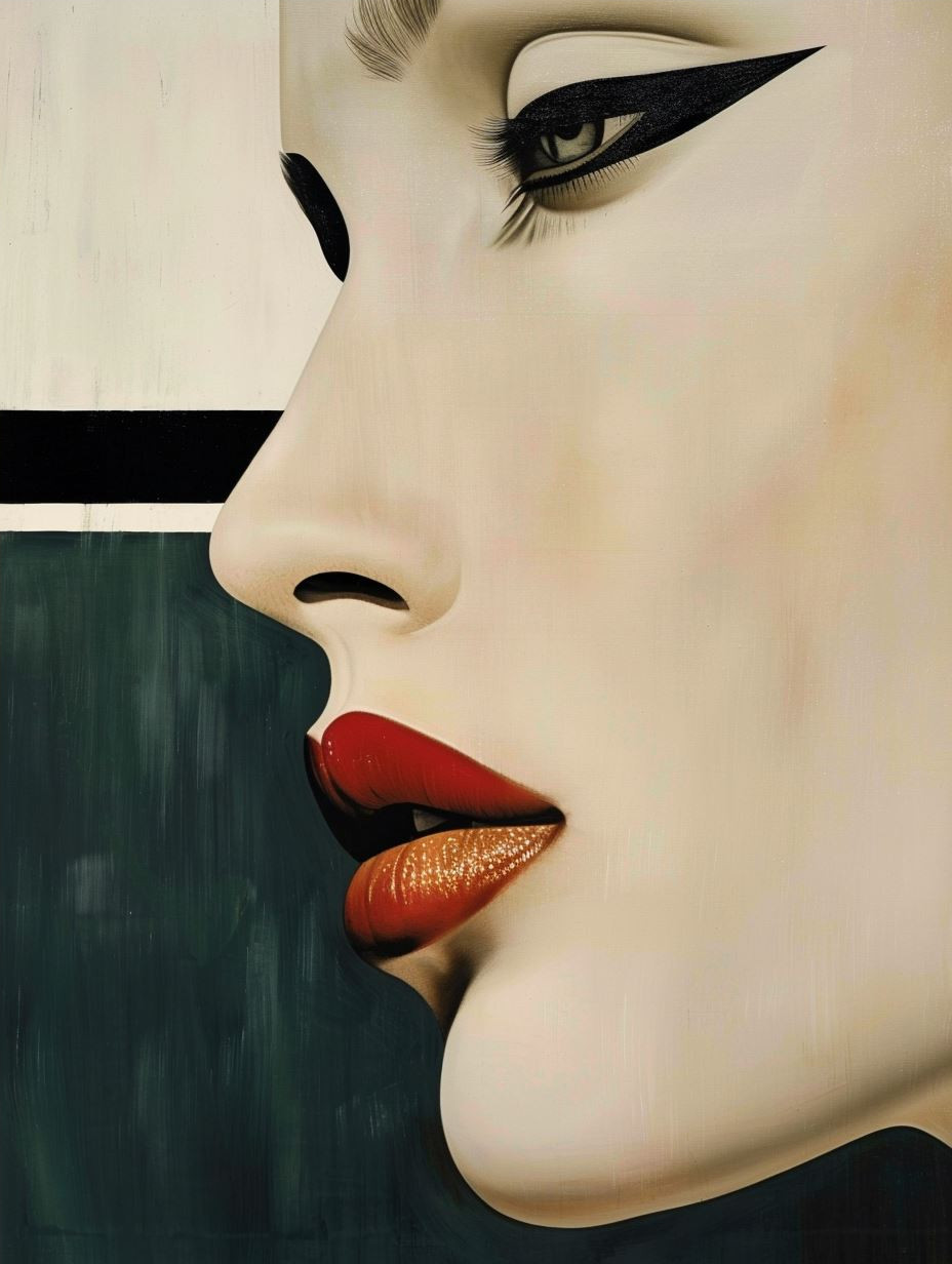 Hyper-Realistic Minimalist Beauty Portrait - Image 4
