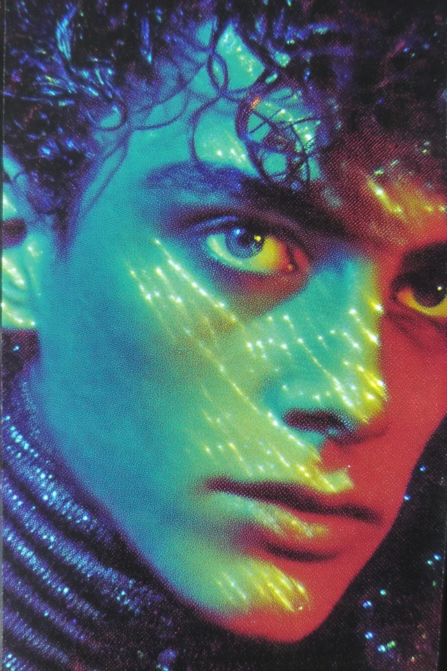Prismatic Neon Gaze - Image 1