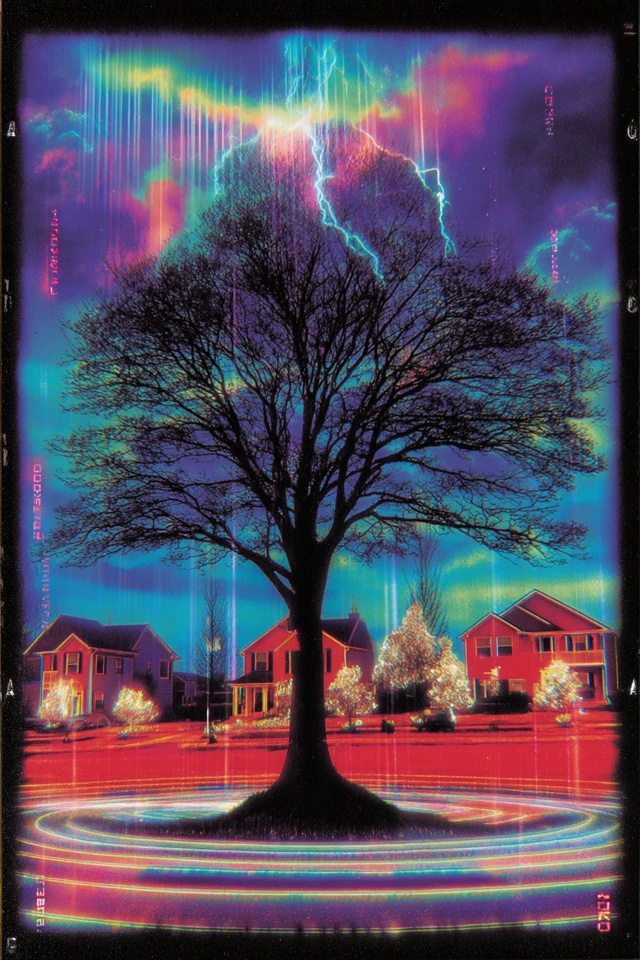 Prismatic Neon Gaze - Image 5