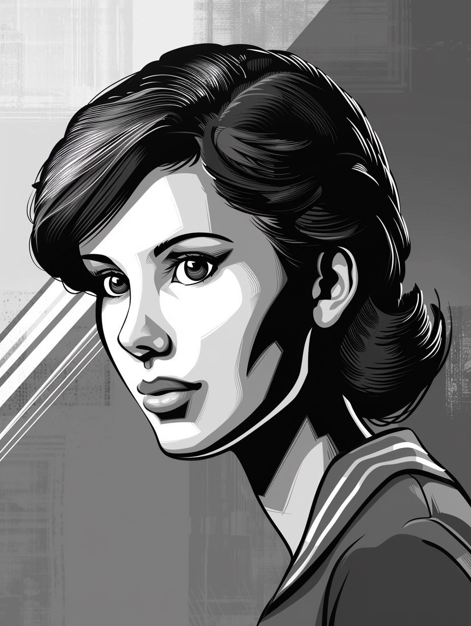 Noir Cinematic Digital Portraits - Image 2