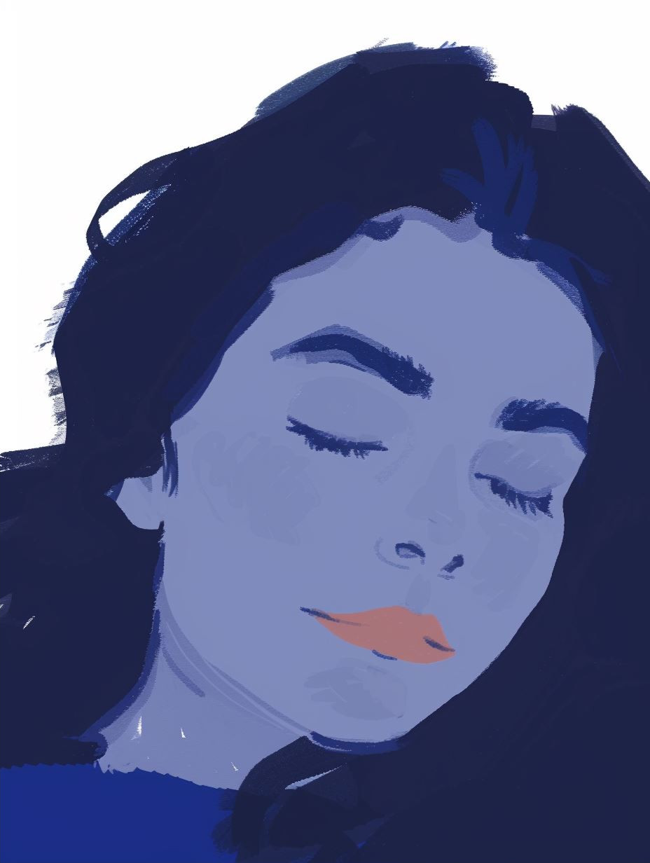 Deep Blue Ethereal Portraits - Image 2