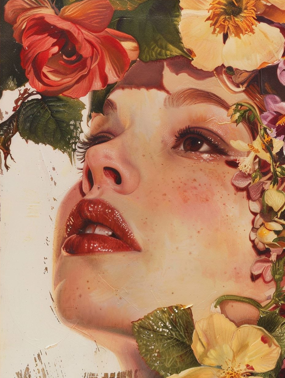 Floral Whispers in Oil - Image 4