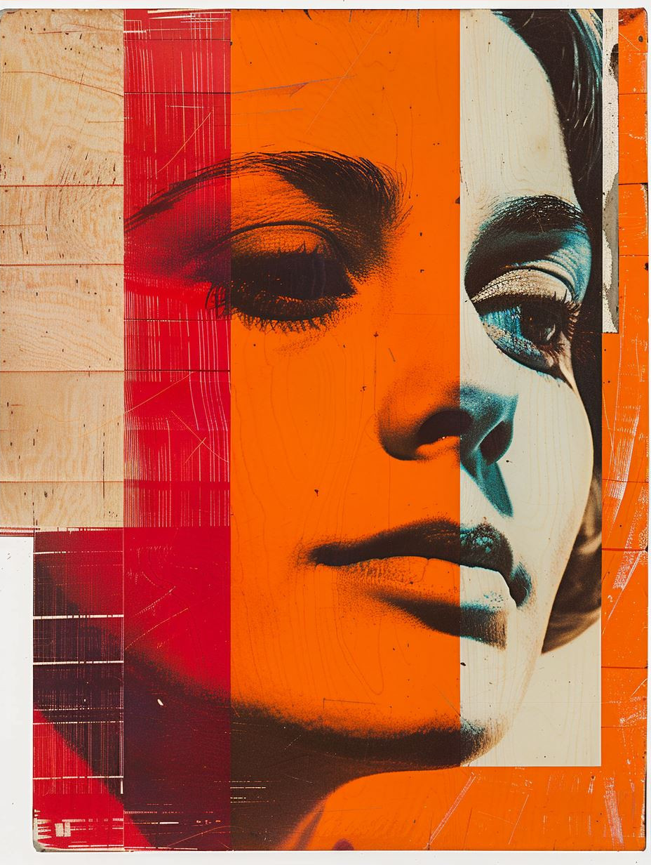 Fragmented Visions in Red - Image 4