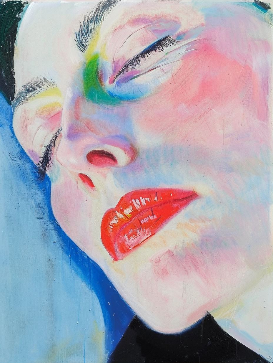 Prismatic Portraits of a Dreaming Muse - Image 1