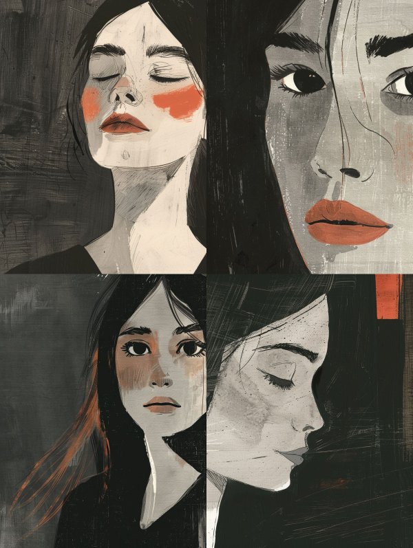 Moody Monochrome Portrait Studies
