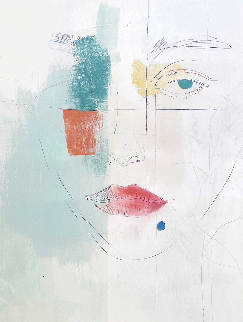 Fragmented Echoes of Human Faces - Image 4