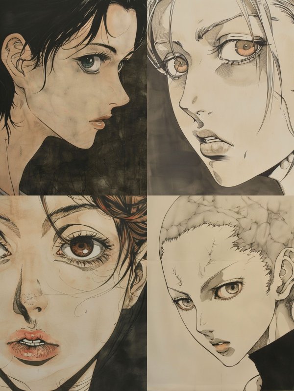 Four Visions of Anime Elegance