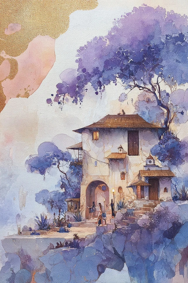 Celestial Watercolor Soul - Image 6
