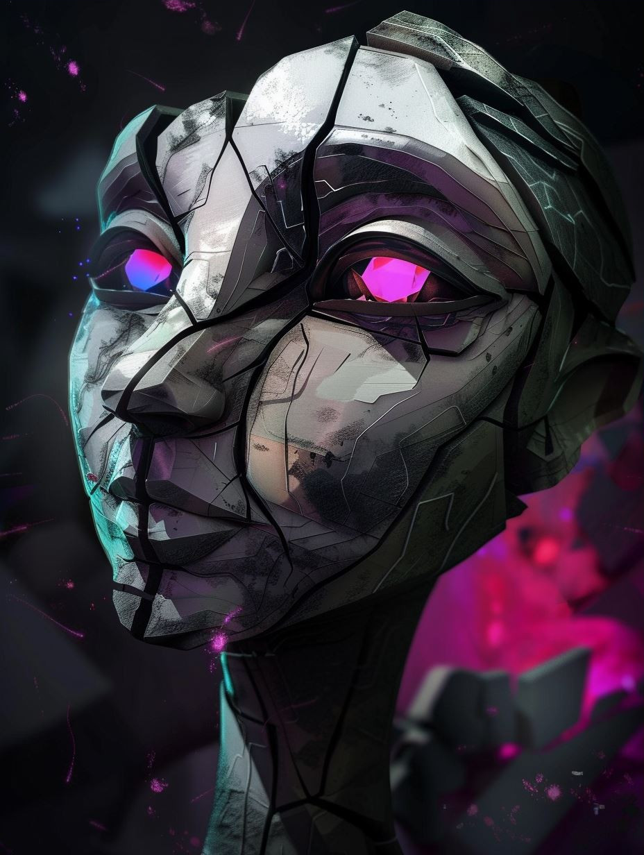 Neon Visions: A Digital Art Quartet - Image 3