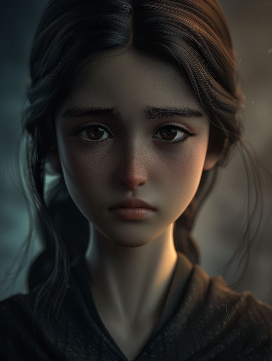 Melancholy Gaze of Dark Portraits - Image 2