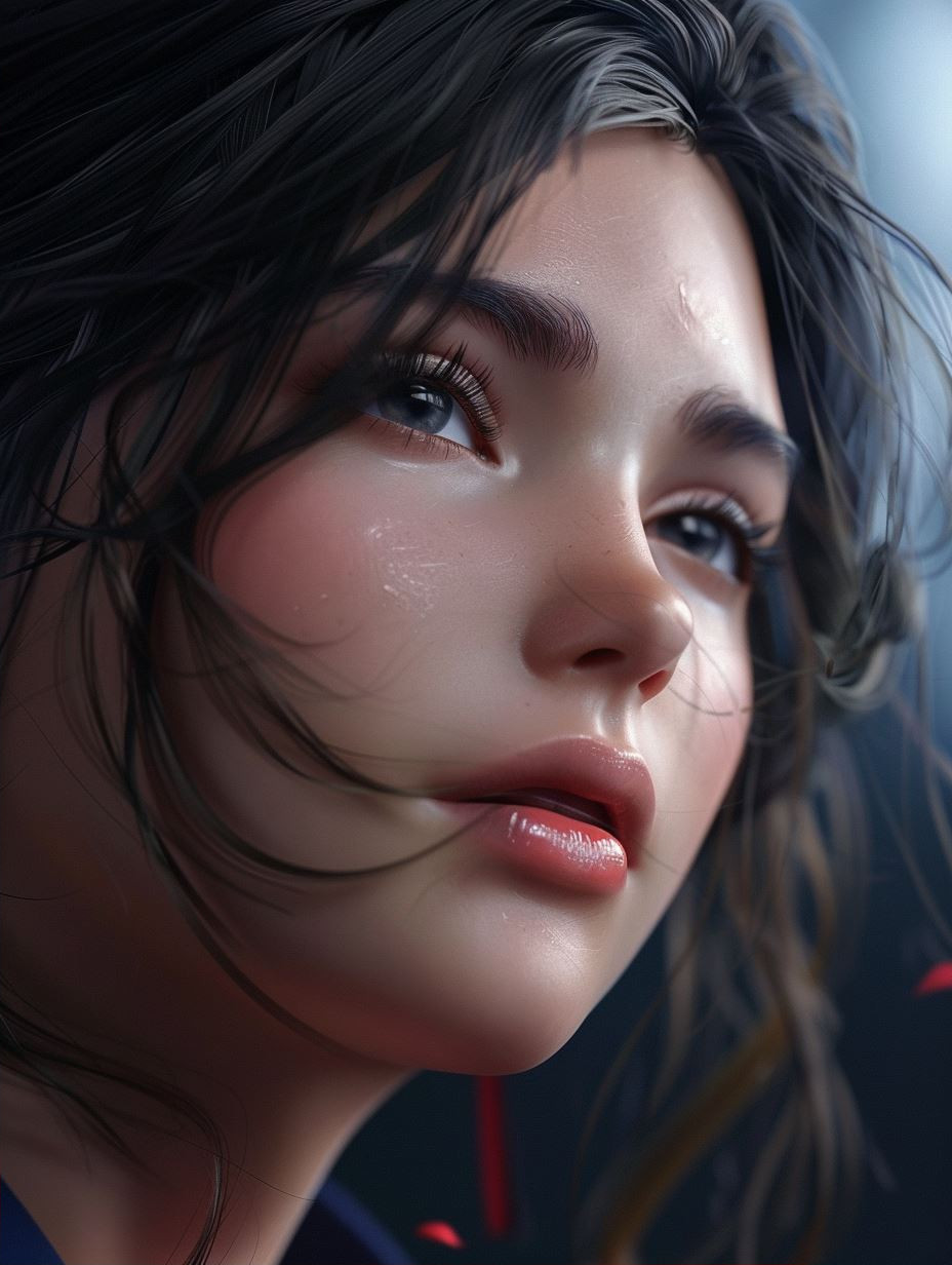 Hyper-Realistic Cinematic Portrait Detail - Image 2