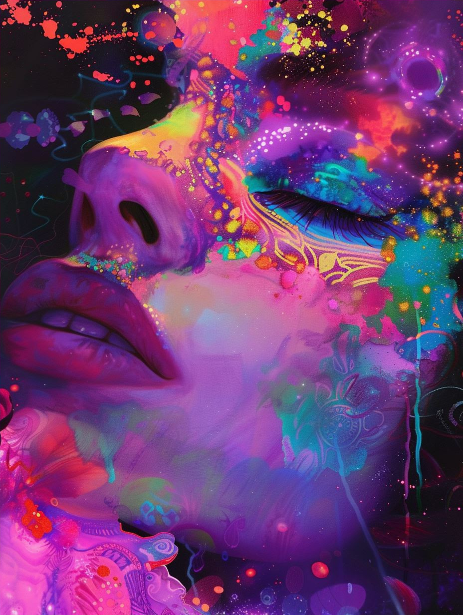 Neon Dreams in Liquid Color - Image 4