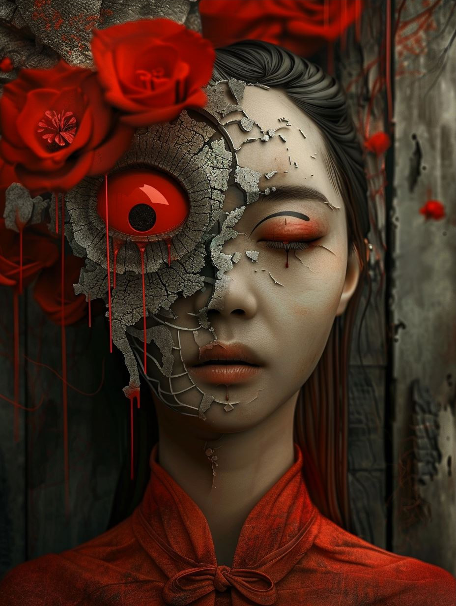 Shattered Porcelain Soul in Smoke - Image 3