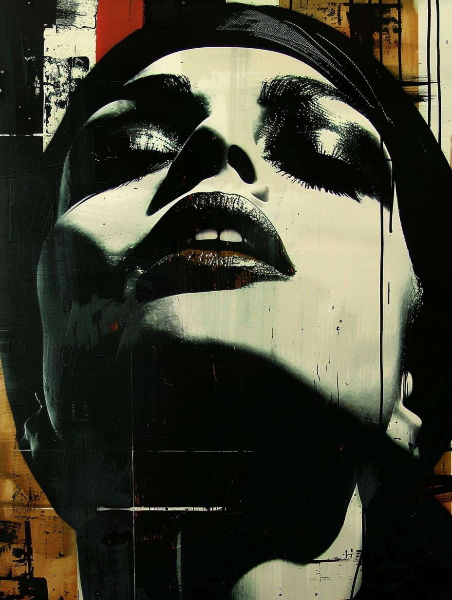 Dark Avant Garde Noir Portraits - Image 4
