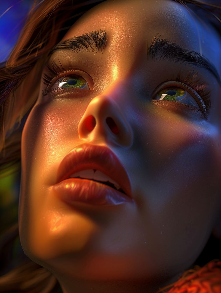 Ethereal Cinematic Portrait Studies - Image 1