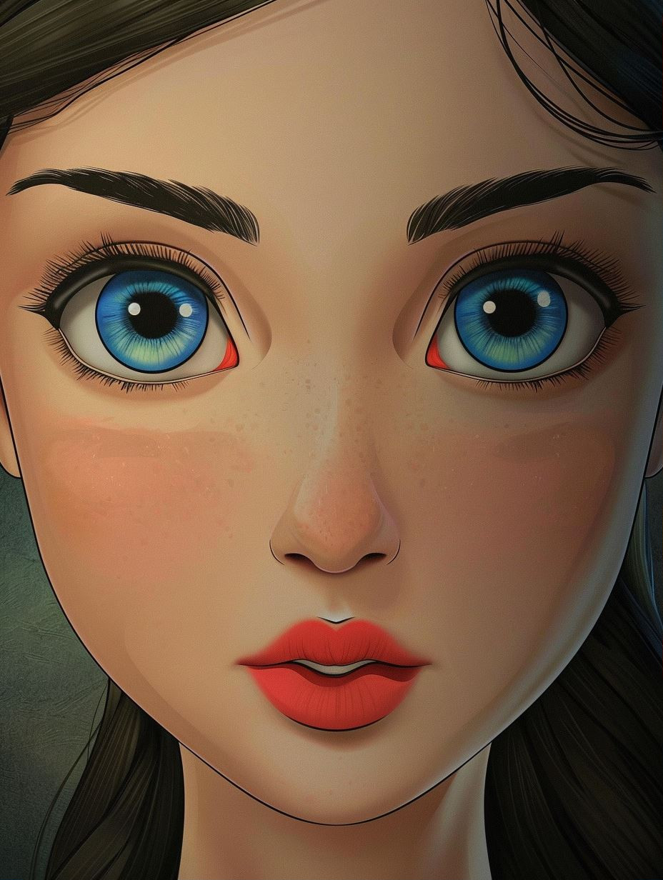 Ethereal Stylized Portrait Collection - Image 1